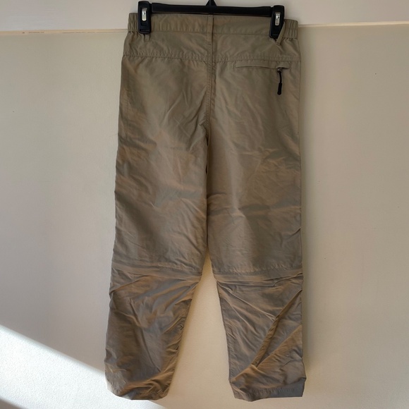 Zip-Off Hiking pants (shorts) with ventilation zippers- kid size L- Color Tan - Picture 2 of 6